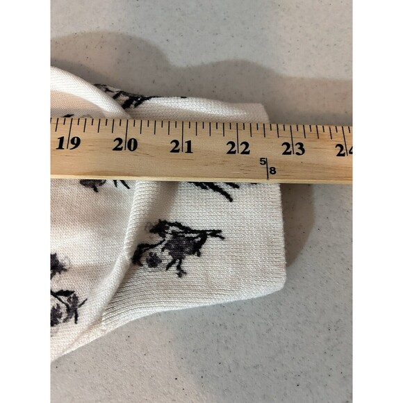 Lands End Floral Print Cardigan Sweater Womens Size 3X Supima Cotton - Picture 7 of 8